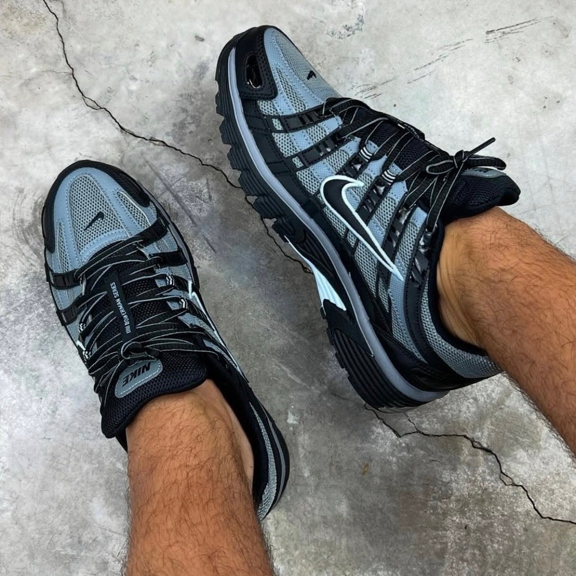 Nike P-6000 cool grey and black