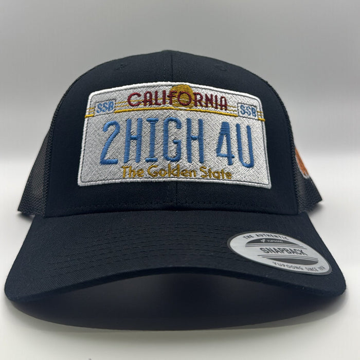 Reverse Cali plates cap